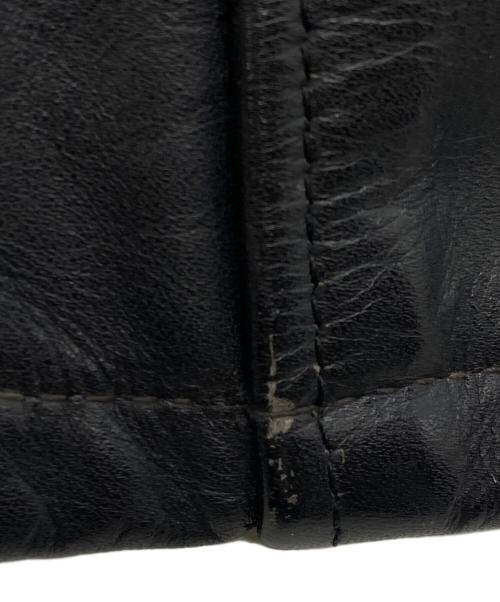 Schott（ショット）Schott (ショット) 【古着】シングルライダースジャケット ブラック サイズ:38の古着・服飾アイテム