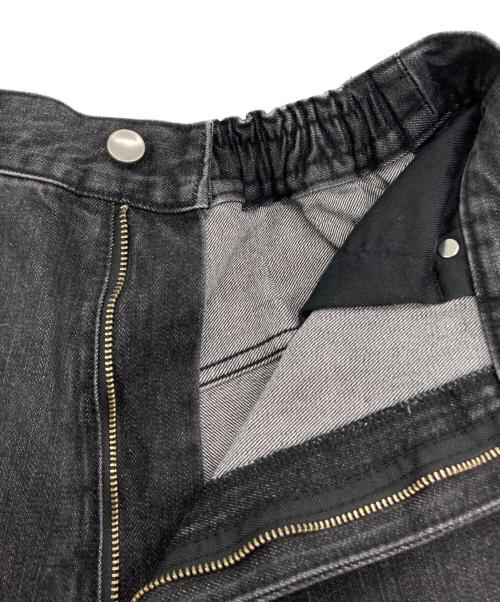 MAISON SPECIAL（メゾンスペシャル）MAISON SPECIAL (メゾンスペシャル) Hyper Wide Denim Pants ブラック サイズ:1の古着・服飾アイテム