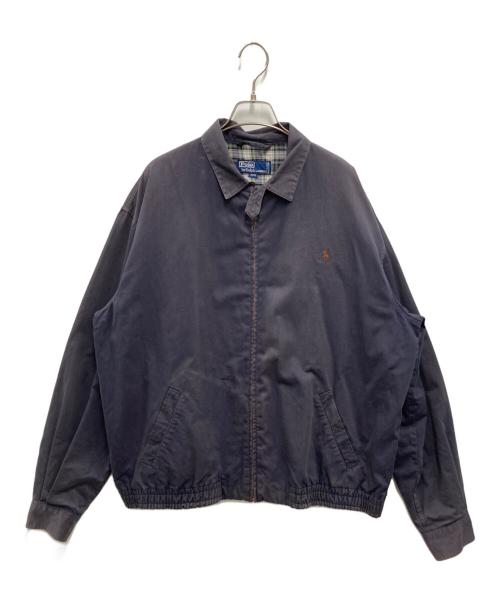 POLO RALPH LAUREN（ポロ・ラルフローレン）POLO RALPH LAUREN (ポロ・ラルフローレン) スイングトップ ネイビー サイズ:Mの古着・服飾アイテム