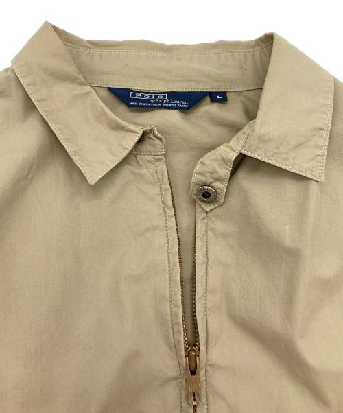POLO RALPH LAUREN（ポロ・ラルフローレン）POLO RALPH LAUREN (ポロ・ラルフローレン) スイングトップ ベージュ サイズ:Lの古着・服飾アイテム