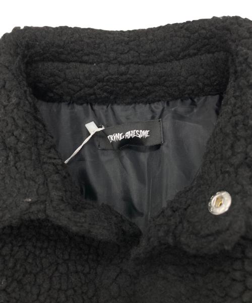 FUCKING AWESOME（ファッキンオーサム）Fucking Awesome (ファッキンオーサム) ボアジャケット ブラック サイズ:L 未使用品の古着・服飾アイテム