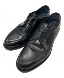 BEAUTY&YOUTH×Jalan Sriwijaya（ビューティーアンドユース×ジャランスリウァヤ）の古着「外羽根プレーントゥシューズ」｜ブラック