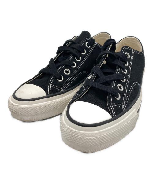 CONVERSE ADDICT（コンバース アディクト）CONVERSE ADDICT (コンバース アディクト) GOD SELECTION XXX (ゴッド セレクション トリプルエックス) CHUCK TAYLOR CANVAS TX OX ブラック サイズ:25㎝の古着・服飾アイテム