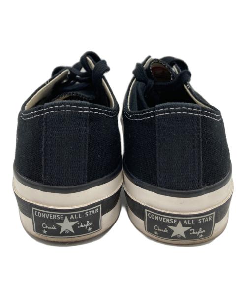 CONVERSE ADDICT（コンバース アディクト）CONVERSE ADDICT (コンバース アディクト) GOD SELECTION XXX (ゴッド セレクション トリプルエックス) CHUCK TAYLOR CANVAS TX OX ブラック サイズ:25㎝の古着・服飾アイテム