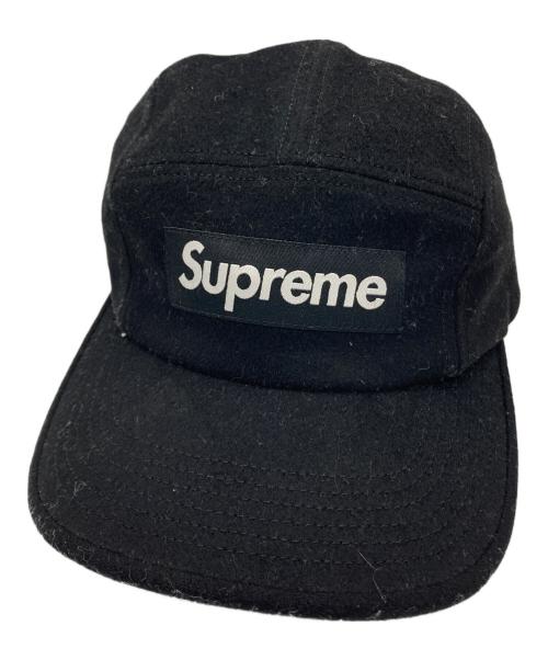 SUPREME（シュプリーム）Supreme (シュプリーム) Loro piana Camp Cap ブラックの古着・服飾アイテム