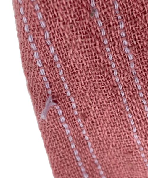 KARDO（カルド）KARDO (カルド) スキッパーカラー 長袖シャツ レッド サイズ:Mの古着・服飾アイテム