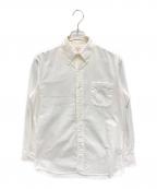 BROOKS BROTHERS×INDIVIDUALIZED SHIRTSブルックスブラザーズ×インディビジュアライズドシャツ）の古着「ボタンダウンシャツ」｜ホワイト