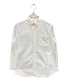 BROOKS BROTHERS×INDIVIDUALIZED SHIRTS（ブルックスブラザーズ×インディビジュアライズドシャツ）の古着「ボタンダウンシャツ」｜ホワイト