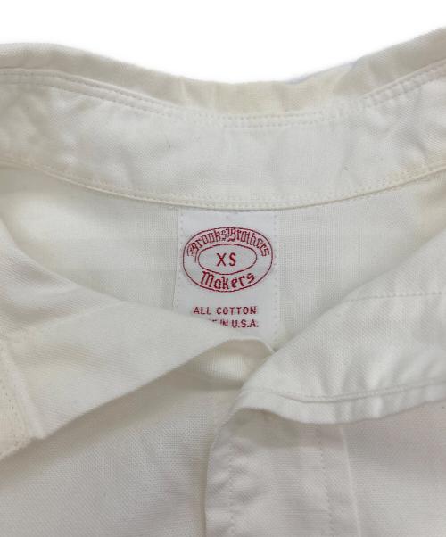 BROOKS BROTHERS（ブルックスブラザーズ）BROOKS BROTHERS (ブルックスブラザーズ) INDIVIDUALIZED SHIRTS (インディビジュアライズドシャツ) ボタンダウンシャツ ホワイト サイズ:XSの古着・服飾アイテム
