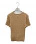 POLO RALPH LAUREN (ポロ・ラルフローレン) 半袖 ケーブルニット ブラウン サイズ:S：10000円