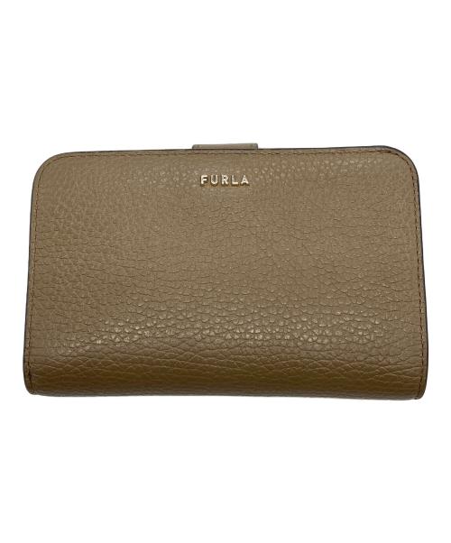 FURLA（フルラ）FURLA (フルラ) CLASSIC COMPACT WALLET ブラウンの古着・服飾アイテム