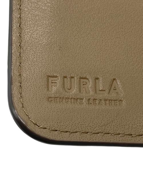 FURLA（フルラ）FURLA (フルラ) CLASSIC COMPACT WALLET ブラウンの古着・服飾アイテム
