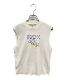 KITH（キス）の古着「Mulberry Kith Lemon Muscle TanK」｜ホワイト