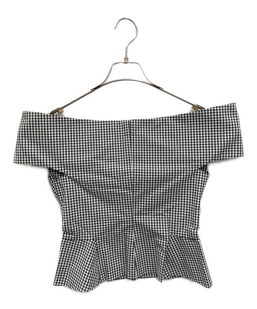 batsheva（バットシェバ）batsheva (バットシェバ) ロメオ オフショルダー ブラウス ブラック サイズ:2の古着・服飾アイテム