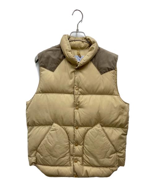 RockyMountainFeatherBed（ロッキーマウンテンフェザーベッド）RockyMountainFeatherBed (ロッキーマウンテンフェザーベッド) ダウンベスト ベージュ サイズ:不明の古着・服飾アイテム