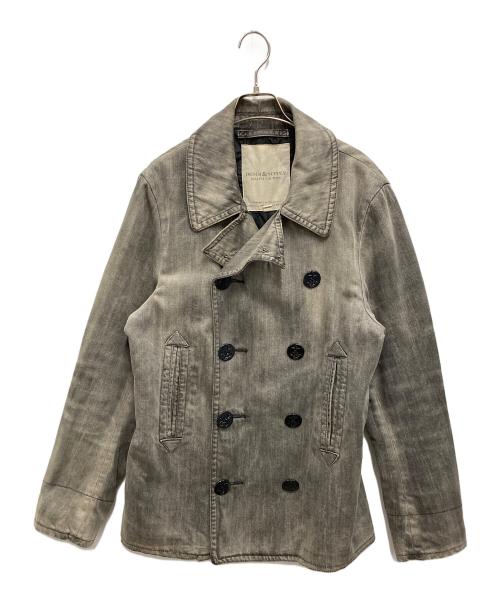 Denim & Supply Ralph Lauren（デニム＆サプライ ラルフローレン）Denim & Supply Ralph Lauren (デニム＆サプライ ラルフローレン) デニムPコート グレー サイズ:Mの古着・服飾アイテム