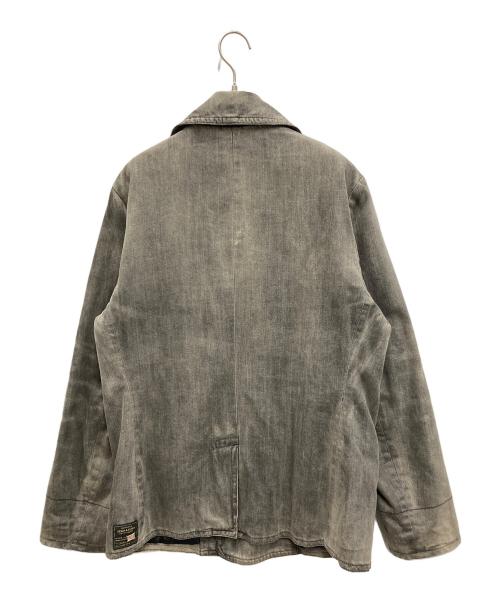 Denim & Supply Ralph Lauren（デニム＆サプライ ラルフローレン）Denim & Supply Ralph Lauren (デニム＆サプライ ラルフローレン) デニムPコート グレー サイズ:Mの古着・服飾アイテム