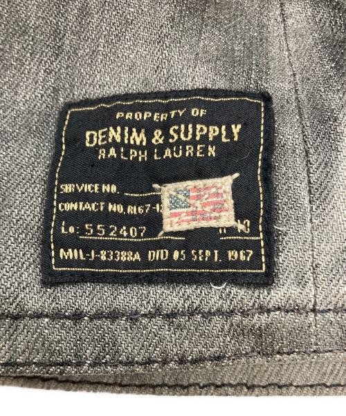 Denim & Supply Ralph Lauren（デニム＆サプライ ラルフローレン）Denim & Supply Ralph Lauren (デニム＆サプライ ラルフローレン) デニムPコート グレー サイズ:Mの古着・服飾アイテム