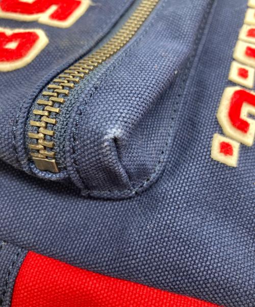 POLO RALPH LAUREN（ポロ・ラルフローレン）POLO RALPH LAUREN (ポロ・ラルフローレン) バックパック ネイビー×レッドの古着・服飾アイテム
