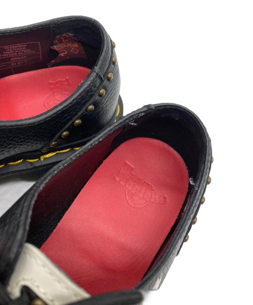 Dr.Martens（ドクターマーチン）Dr.Martens (ドクターマーチン) スタッズ刺繍3ホールシューズ ブラック サイズ:UK4の古着・服飾アイテム