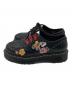 Dr.Martens (ドクターマーチン) スタッズ刺繍3ホールシューズ ブラック サイズ:UK4：10000円