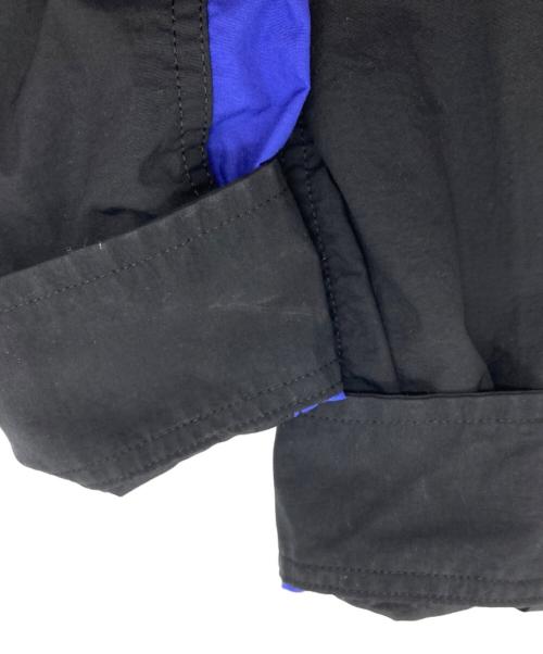 THE NORTH FACE（ザ ノース フェイス）THE NORTH FACE (ザ ノース フェイス) ロングスリーブヌプシシャツ ブルー×ブラック サイズ:Lの古着・服飾アイテム