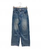HER LIP TOハーリップトゥ）の古着「Milano Wide-Straight Jeans」｜インディゴ