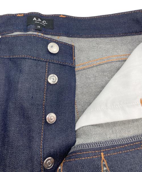 A.P.C.（アーペーセー）A.P.C. (アーペーセー) JEAN AARON リジットデニム インディゴ サイズ:W28の古着・服飾アイテム