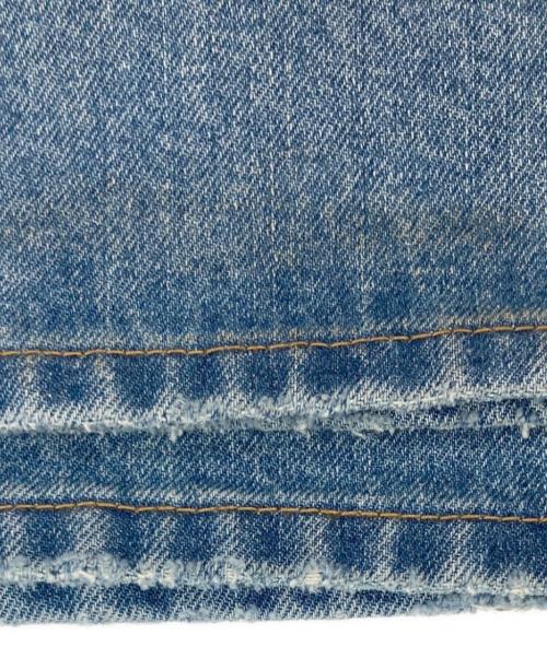 MENES（メネス）Menes (メネス) Sashiko Repaired Bootcut Jeans インディゴ サイズ:Sの古着・服飾アイテム