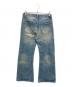 Menes (メネス) Sashiko Repaired Bootcut Jeans インディゴ サイズ:S：12000円