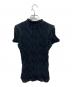POLO RALPH LAUREN (ポロ・ラルフローレン) ケーブルニットコットンポロシャツ ブラック サイズ:S：9000円