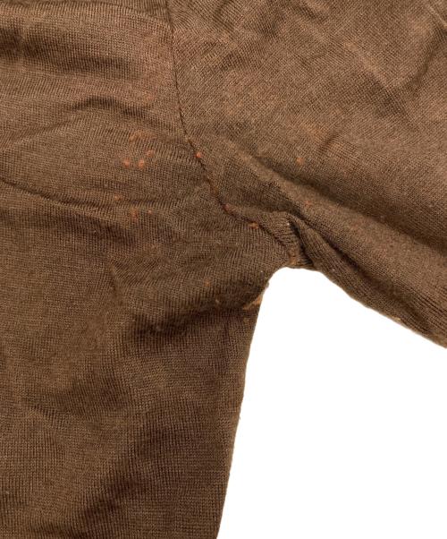 POLO RALPH LAUREN（ポロ・ラルフローレン）POLO RALPH LAUREN (ポロ・ラルフローレン) ウールブレンド タートルネックワンピース ブラウン サイズ:XSの古着・服飾アイテム