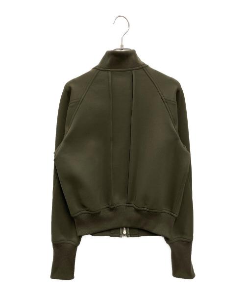 foufou（フーフー）foufou (フーフー) track candy high neck jacket カーキの古着・服飾アイテム