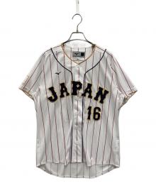 MIZUNO（ミズノ）の古着「ゲームシャツ」｜ホワイト