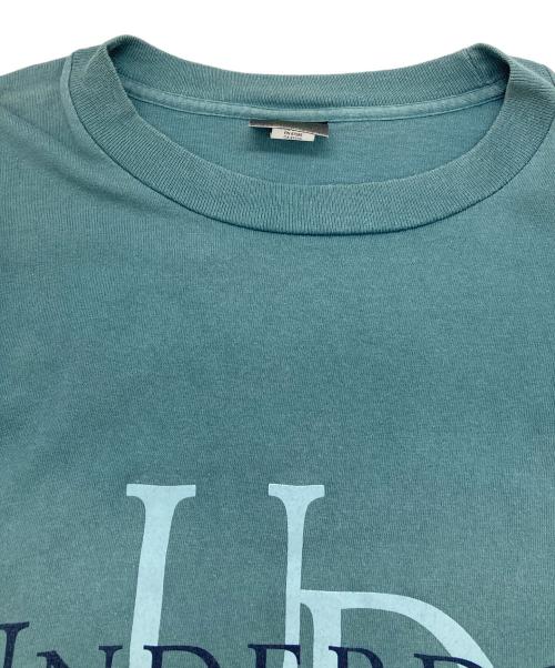 CHANGES（チェンジズ）CHANGES (チェンジズ) キャラクターロゴプリントTシャツ ブルー サイズ:Lの古着・服飾アイテム
