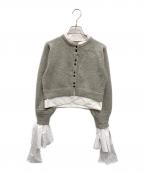 Bibiy.ビビィ）の古着「ANGELIQUE KNIT」｜グレー
