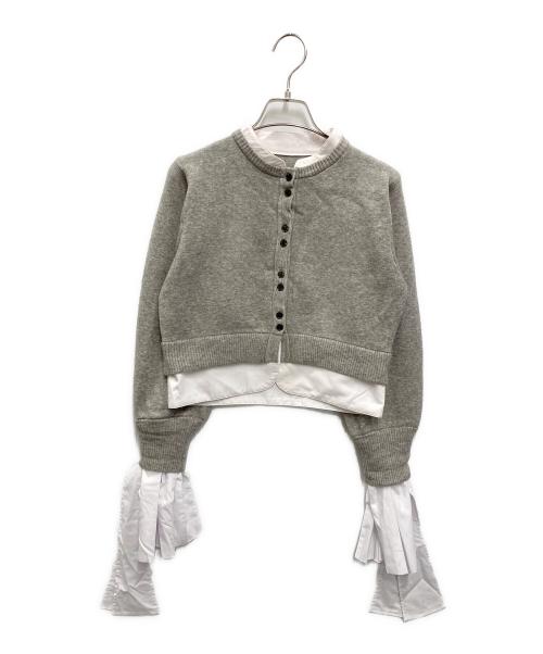 Bibiy.（ビビィ）Bibiy. (ビビィ) ANGELIQUE KNIT グレー サイズ:FREEの古着・服飾アイテム