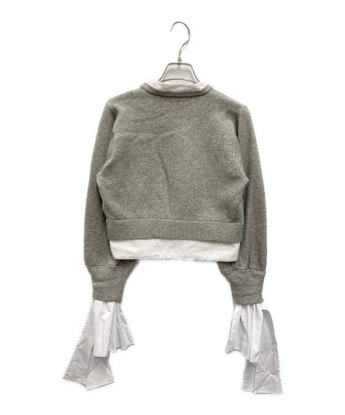 Bibiy.（ビビィ）Bibiy. (ビビィ) ANGELIQUE KNIT グレー サイズ:FREEの古着・服飾アイテム