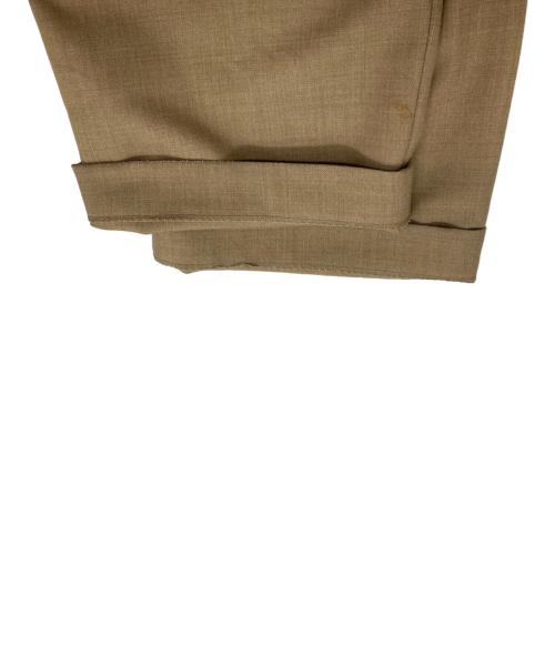 MARKA（マーカ）MARKA (マーカ) TWO TUCK MILITARY TROUSERS ベージュ サイズ:3の古着・服飾アイテム