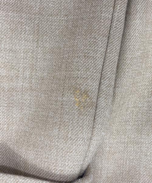 MARKA（マーカ）MARKA (マーカ) TWO TUCK MILITARY TROUSERS ベージュ サイズ:3の古着・服飾アイテム
