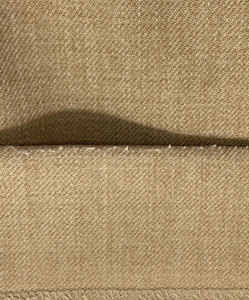MARKA（マーカ）MARKA (マーカ) TWO TUCK MILITARY TROUSERS ベージュ サイズ:3の古着・服飾アイテム