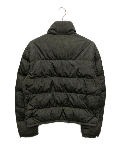 PRADA SPORTS（プラダスポーツ）PRADA SPORTS (プラダスポーツ) デニム転写プリント ダウンジャケット グリーン サイズ:50の古着・服飾アイテム