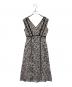 HER LIP TO (ハーリップトゥ) Lace Trimmed Floral Dress ホワイト×ブラック サイズ:M：9000円
