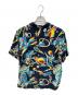 SUN SURF (サンサーフ) HINOYA (ヒノヤ) アロハシャツ ネイビー サイズ:M：14000円