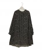 LAD MUSICIANラッドミュージシャン）の古着「PAISLEY LONG SHIRT」｜ブラック