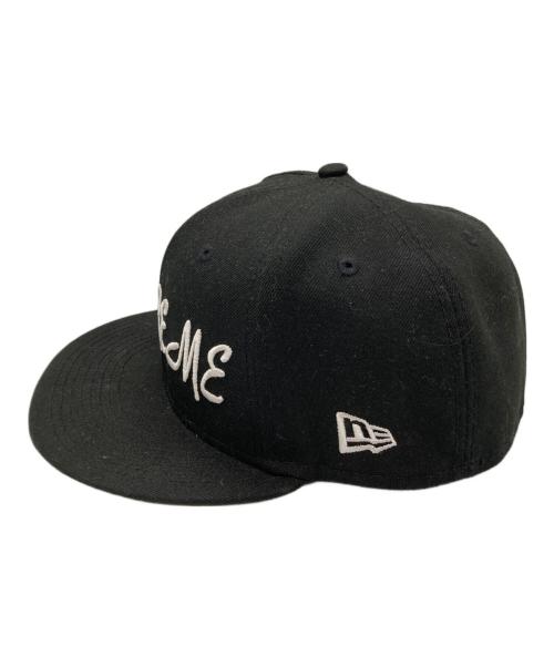 SUPREME（シュプリーム）Supreme (シュプリーム) New Era (ニューエラ) スクリプトロゴ ベースボールキャップ ブラックの古着・服飾アイテム