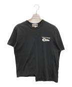 CDGシーディージー）の古着「アシメトリ―デザインTシャツ」｜ブラック