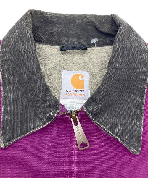 CarHartt（カーハート）CarHartt (カーハート) 【古着】デトロイトジャケット パープル サイズ:XSの古着・服飾アイテム
