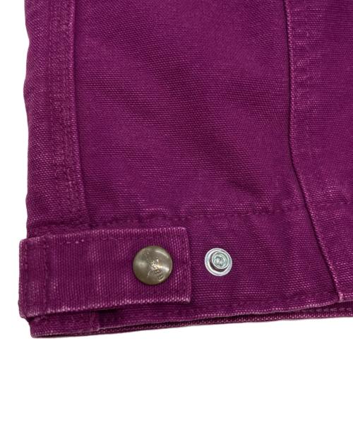 CarHartt（カーハート）CarHartt (カーハート) 【古着】デトロイトジャケット パープル サイズ:XSの古着・服飾アイテム