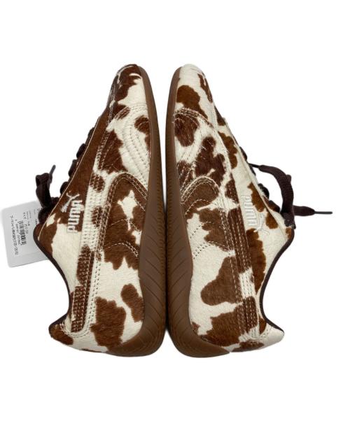 PUMA（プーマ）PUMA (プーマ) SPEEDCAT COW WNS ホワイト×ブラウン サイズ:25 未使用品の古着・服飾アイテム